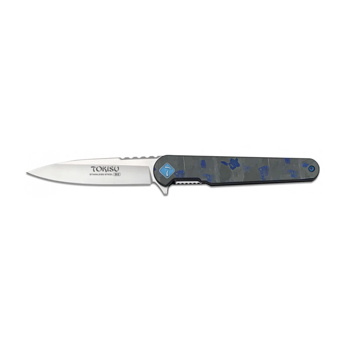 COLTELLO - TOKISU - D2 PENKNIFE Carbone fiber-G10 - immagine 2