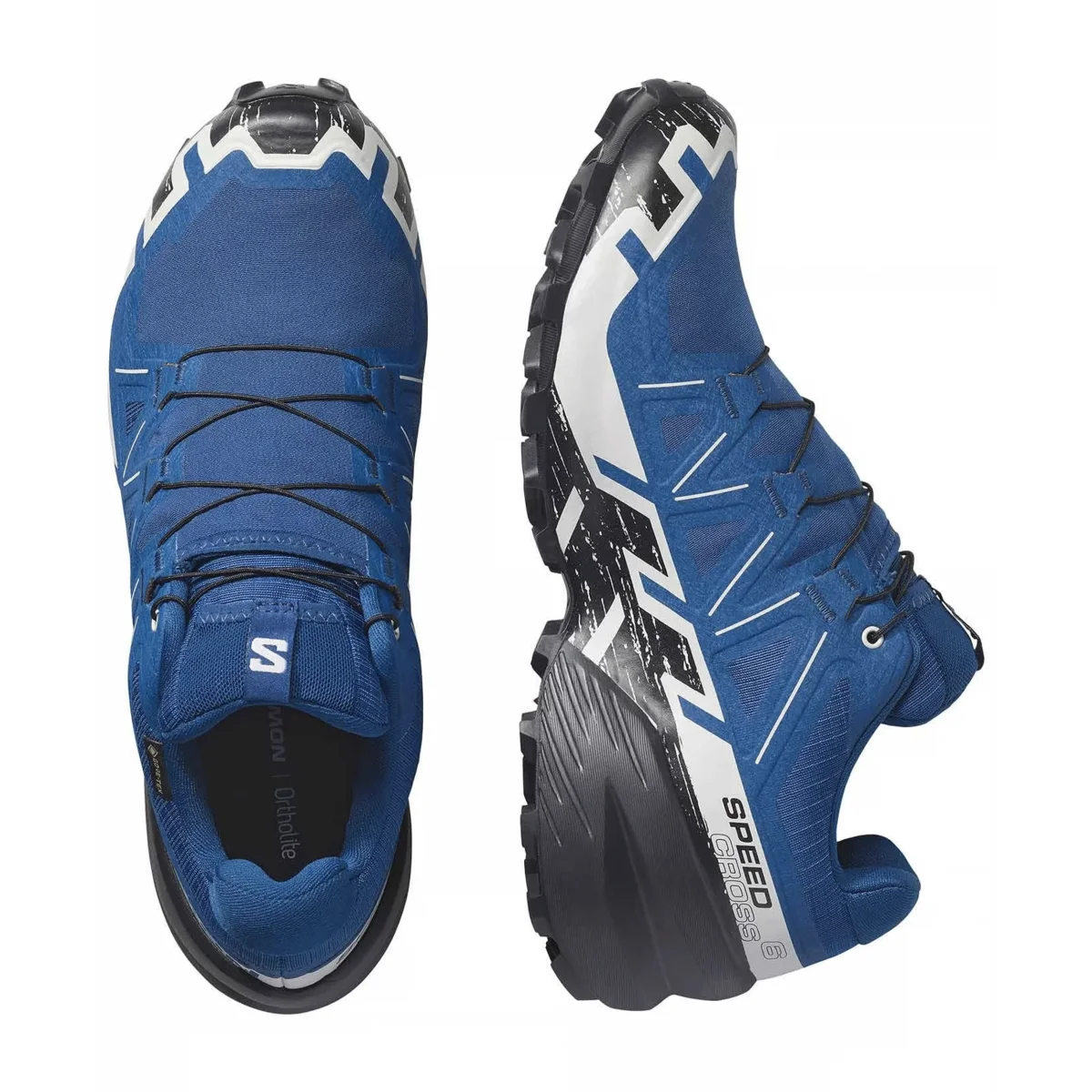 SALOMON - UOMO - SPEEDCROSS 6 GTX Poseidon / Black / Lunar Rock - immagine 5