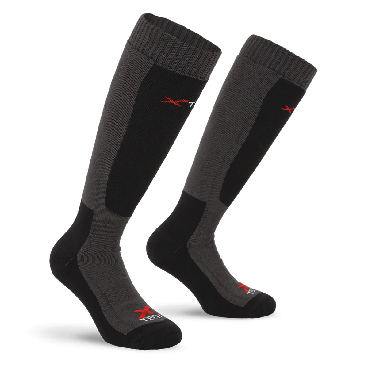 CALZE - X TECH - XT167 NERO-GRIGIO NE01