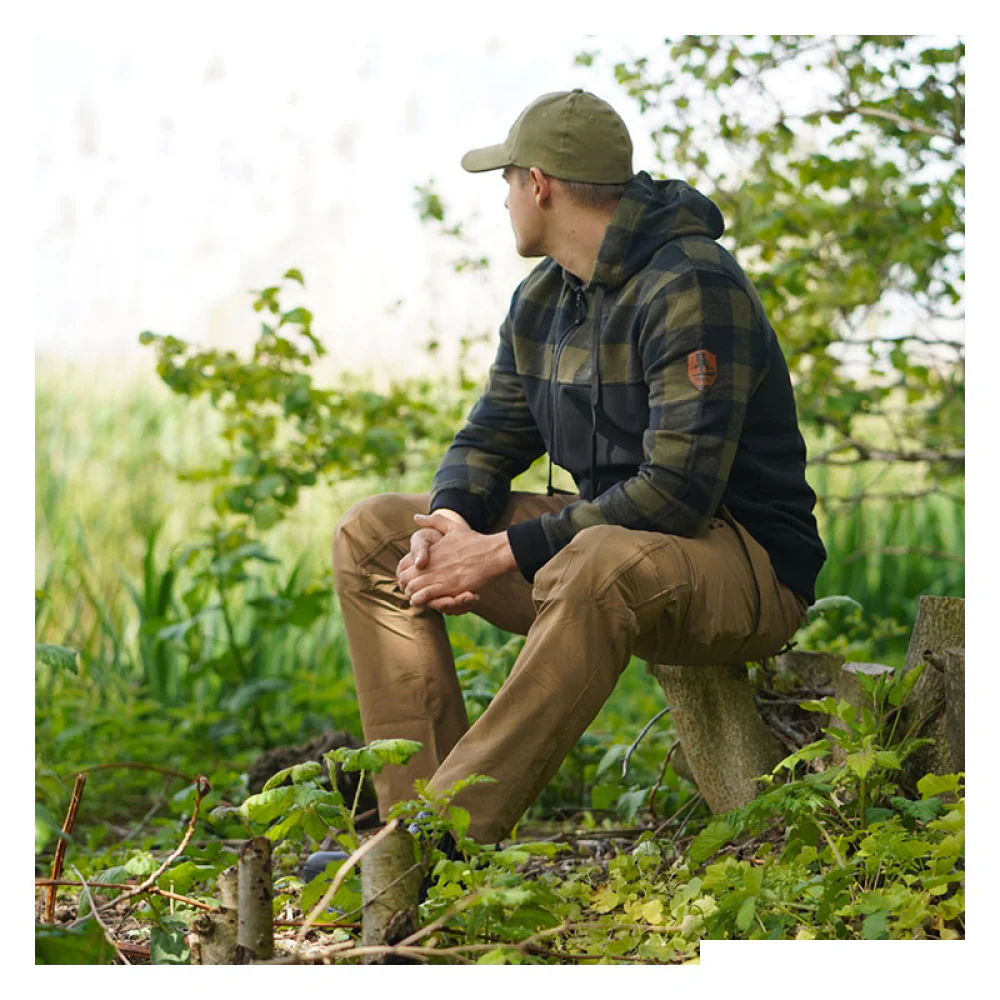 GIACCA - FOSTEX - LUMBERSHELL JACKET Zwart/Olive - immagine 5
