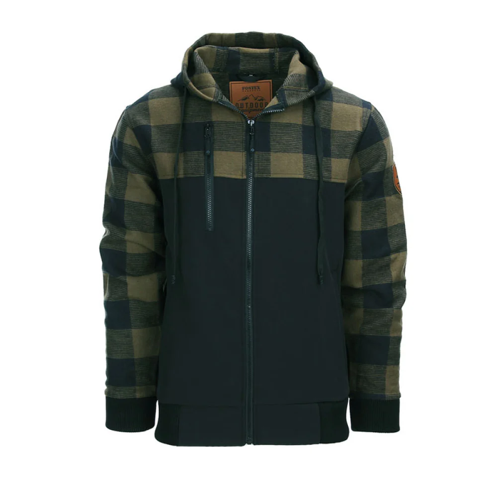 GIACCA - FOSTEX - LUMBERSHELL JACKET Zwart/Olive