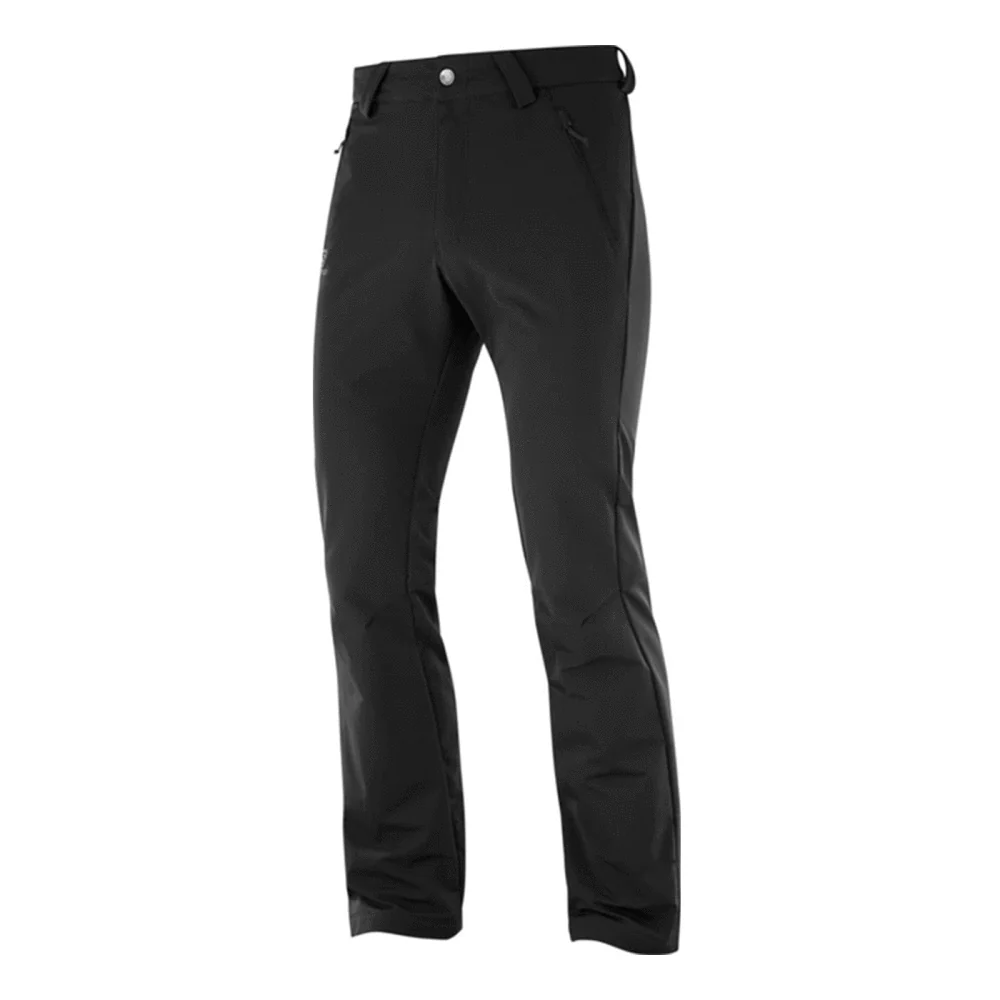 PANTALONE - SALOMON - UOMO - WAYFARER WARM STRAIGHT PANT M Black - immagine 2