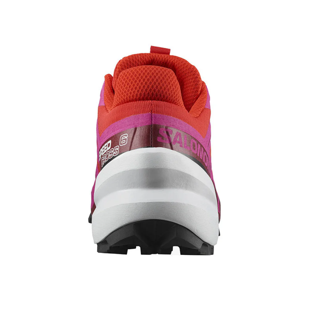 SALOMON - DONNA - SPEEDCROSS 6 W Fiery Red / Very Berry / White - immagine 3