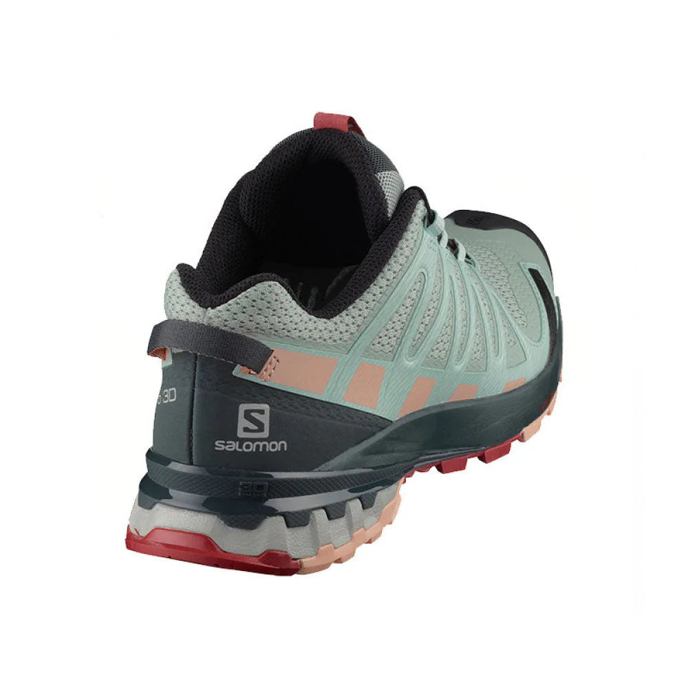 SALOMON - DONNA - XA PRO 3D V8 W Grigio acqua / Urban Chic / Pesca tropicale - immagine 3